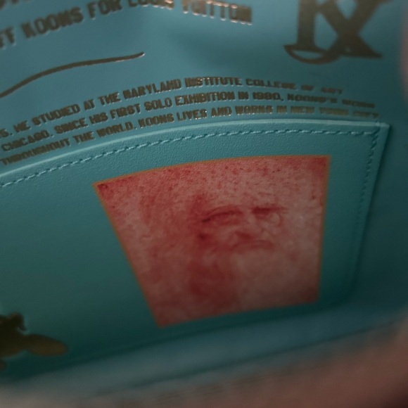 Louis Vuitton Jeff Koons Mona Lisa Da Vinci Pochette Clutch - Picture 5 of 10